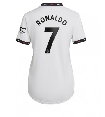 Manchester United Cristiano Ronaldo #7 Bortedrakt Kvinner 2022-23 Kortermet